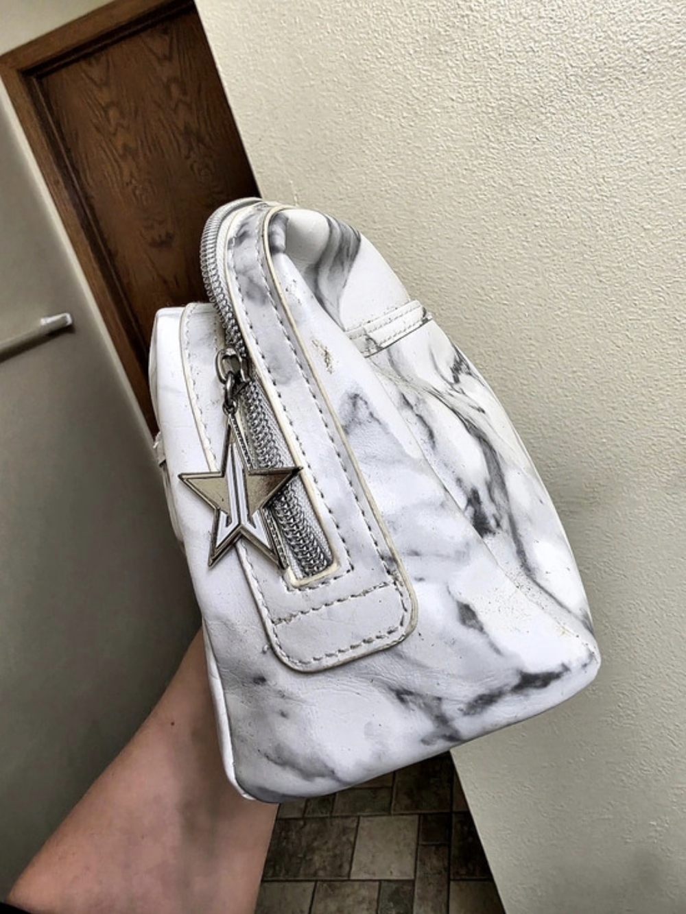 Jeffree Star Marble Cosmetic Bag